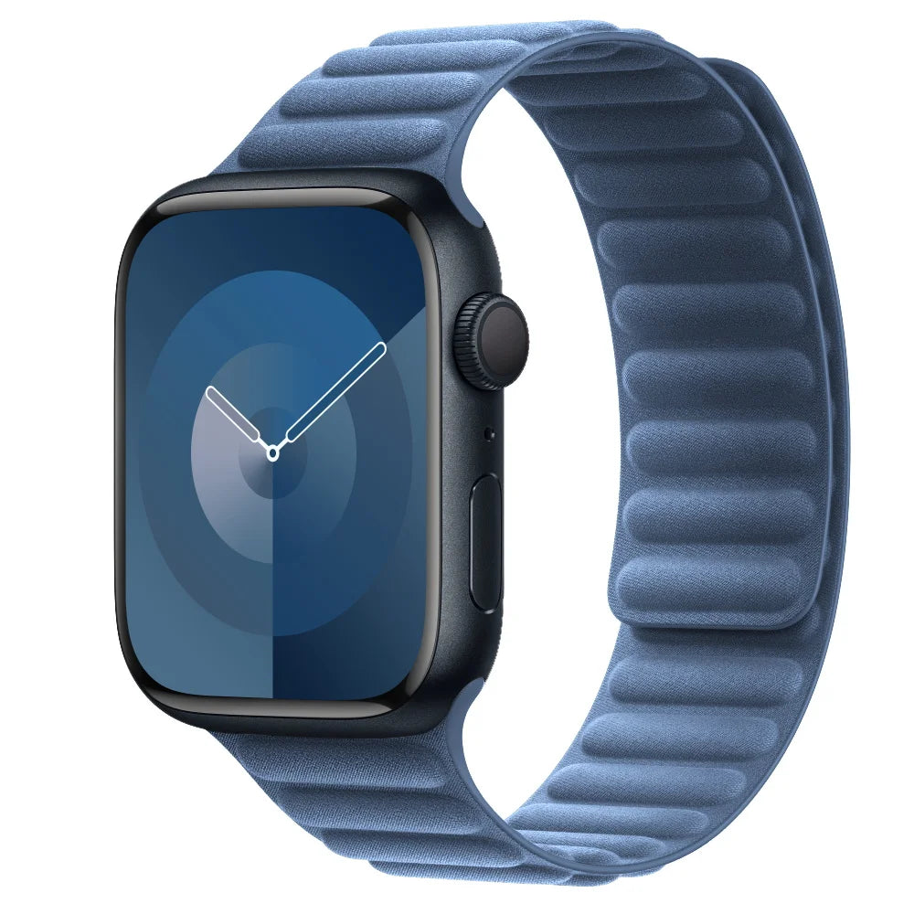 FineWoven Recycled Content Magnetic Link Band for Apple Watch