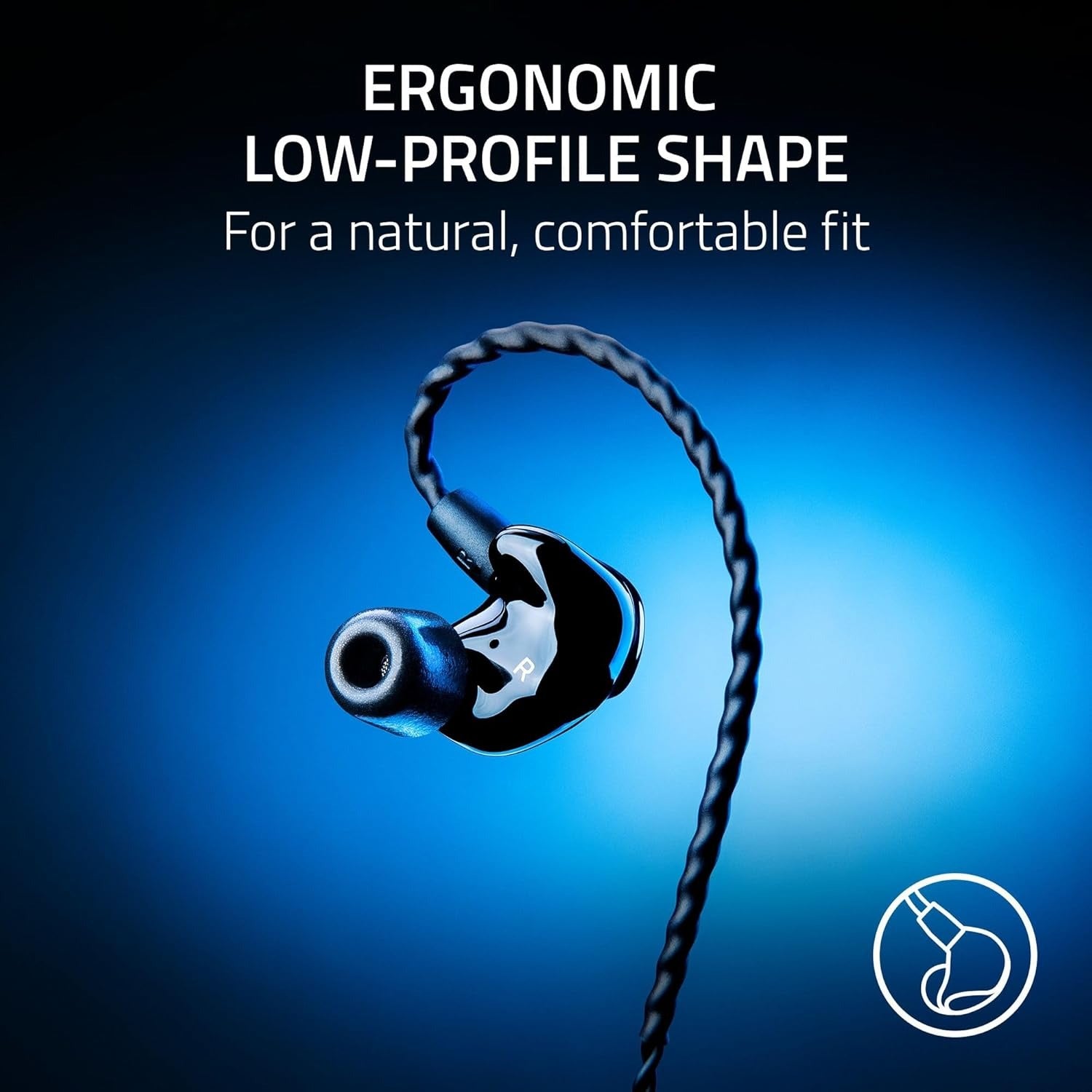 Razer Moray Ergonomic In-Ear Streaming Earphones