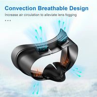 3-in-1 Comfortable PU Face Mask Cover for Meta Quest 3S