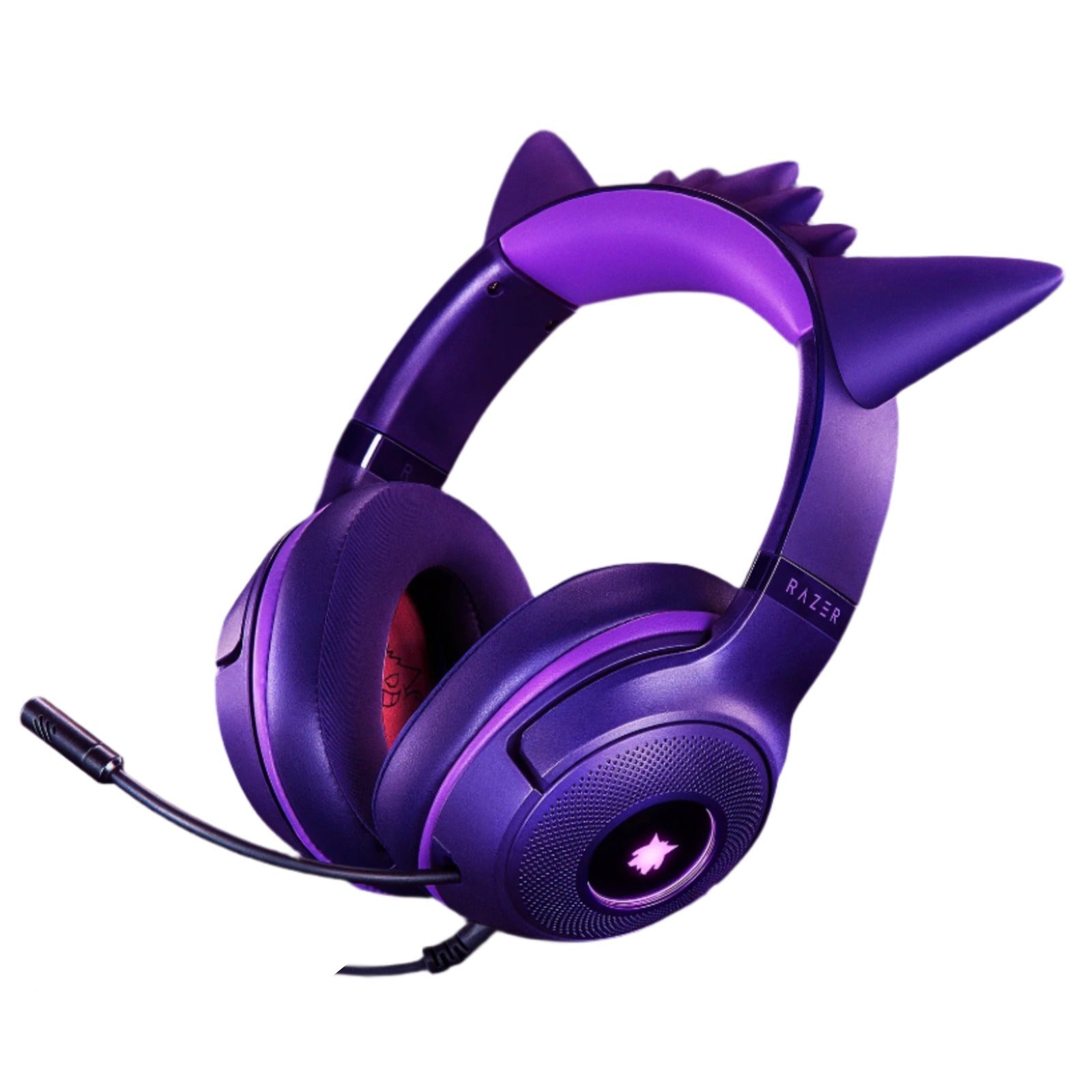 Razer Kraken Kitty V2 Wired USB RGB Gaming Headset Gengar Pokémon Edition