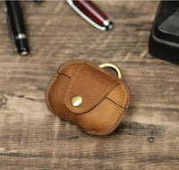 Premium Handmade Cowhide Leather Pouch for AirPods Pro 2