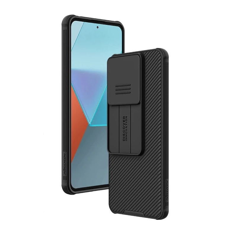 Privacy-Protective Slide Camera Case for Xiaomi Redmi Note 13 Series