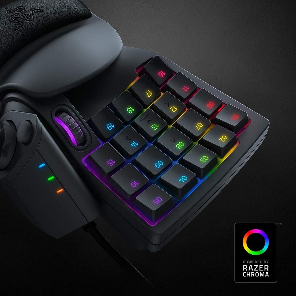 Razer Tartarus V2 Ergonomic Gaming Keypad with 32 Programmable Keys and RGB Lighting