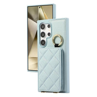 Protective Crossbody Leather Case with Card Holder for Samsung Galaxy S24 Series