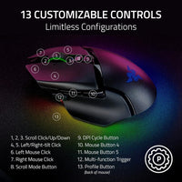 Razer Basilisk V3 35K High Performance Ergonomic Wireless Gaming Mouse