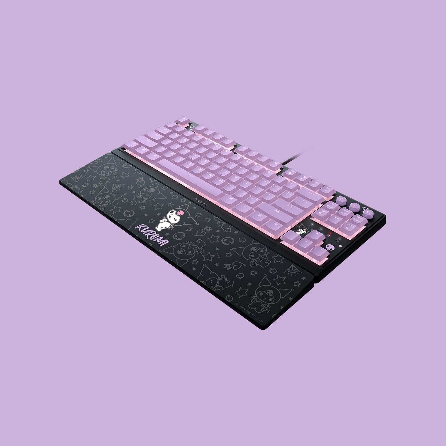 Razer Ornata V3 Kuromi Edition Tenkeyless Low Profile RGB Gaming Keyboard