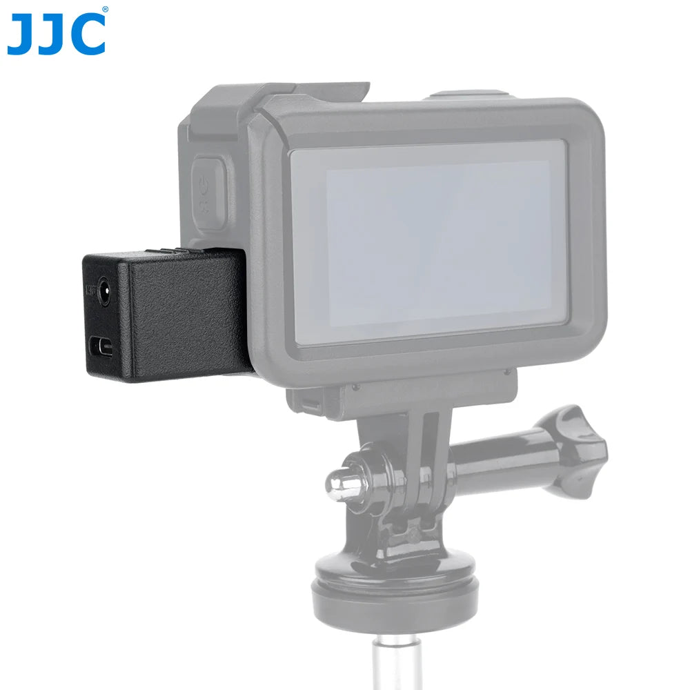 JJC Dual 3.5mm USB-C Microphone Adapter for DJI Osmo Action 4