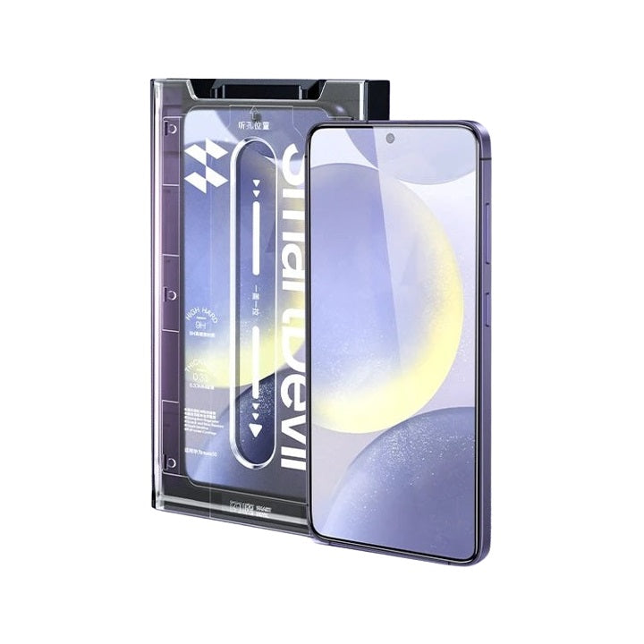 HD Clear Tempered Glass Film Dust-free Screen Protector for Samsung Galaxy S24 Series