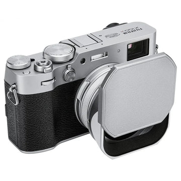 JJC Square Lens Hood for Fujifilm X100 Series - Superior Protection & Style