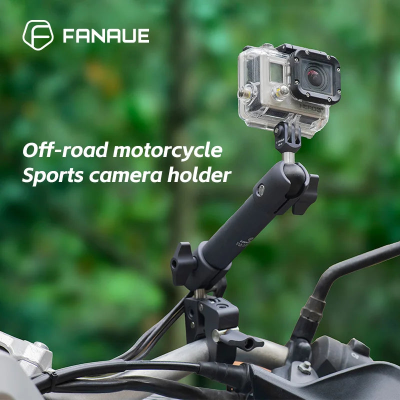 FANAUE Motorcycle/Bicycle Action Camera Holder