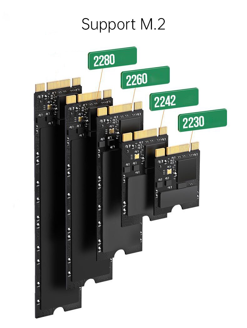 MOSHOU M.2 to USB3.2 SSD Adapter