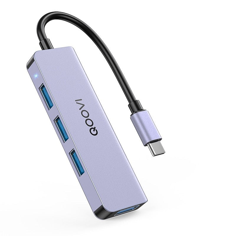 QOOVI 4-in-1 USB C Hub