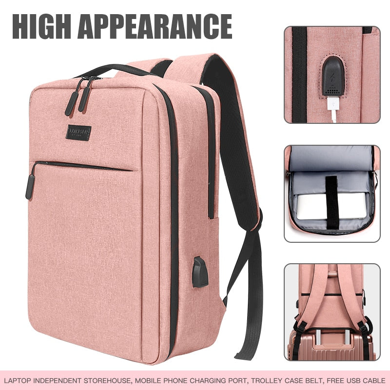 USB Backpack for School, Travel, and Leisure