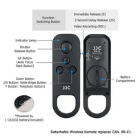 JJC BR-E1 Wireless Remote Control Grip for Canon Cameras