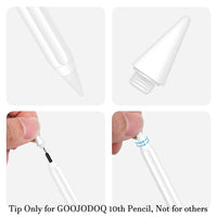 GOOJODOQ Nib Tip for Apple Pencil 2nd Generation and 1st Generation