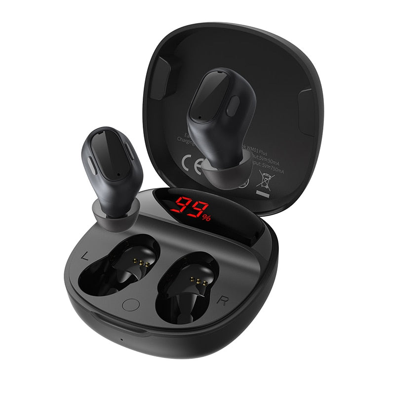 Baseus WM01 Plus Wireless TWS Bluetooth 5.3 Earphones