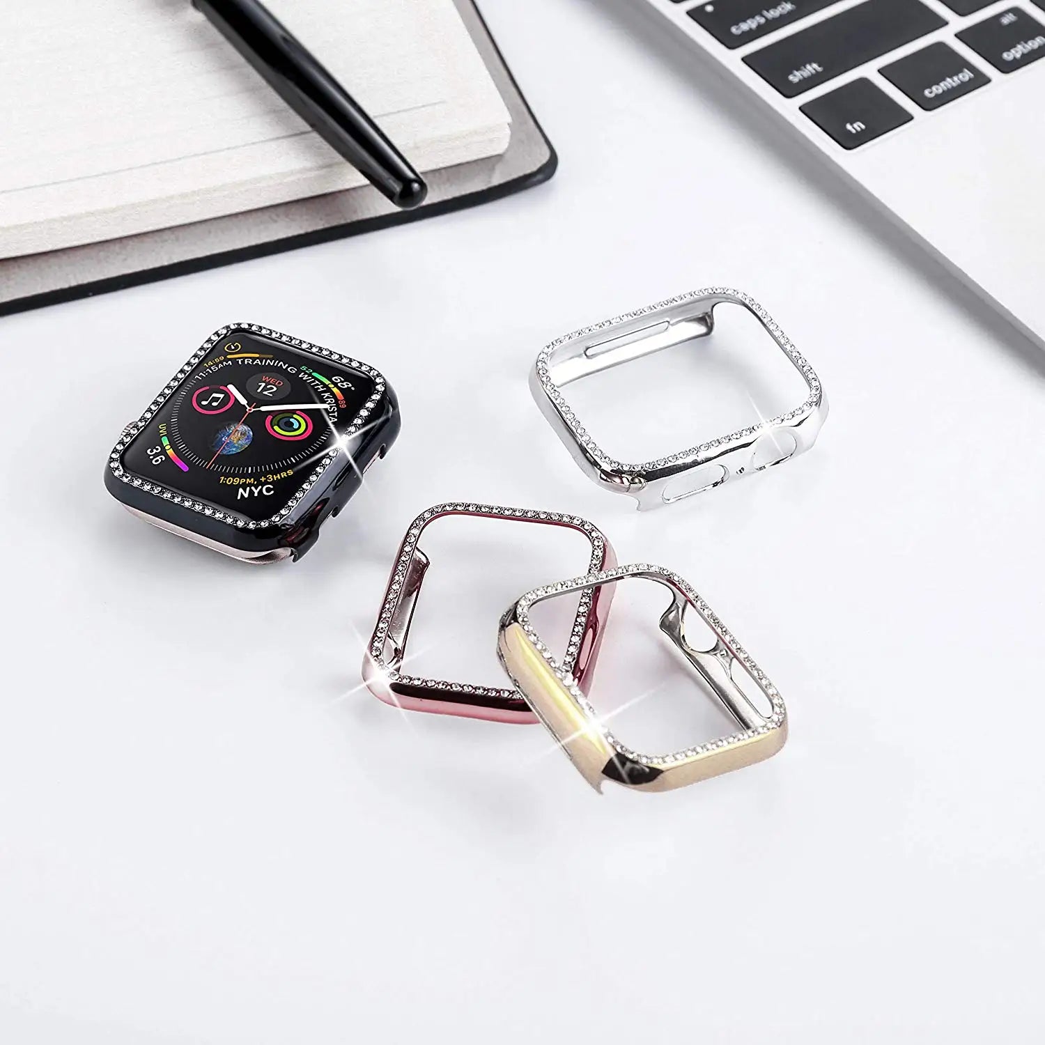 Diamond Hard PC Watch Case for Apple Watch