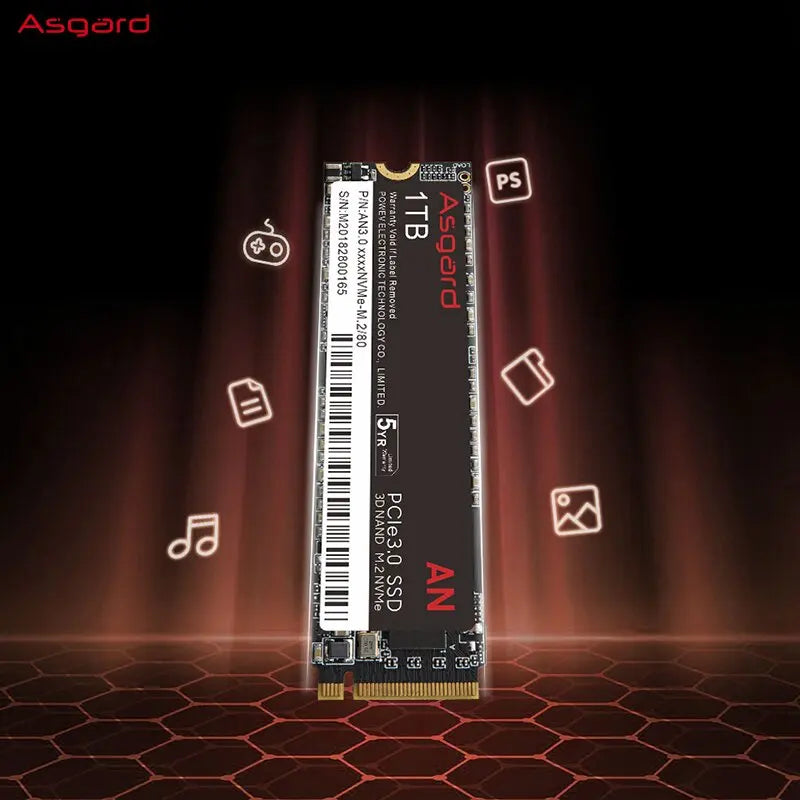 Asgard 2280 M.2 PCIe 3.0 NVMe SSD