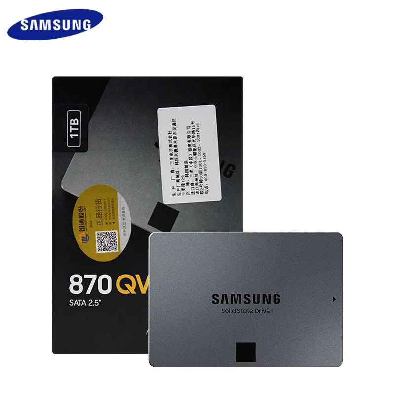 Samsung 870 QVO Internal SATA III QLC SSD