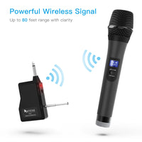 FIFINE UHF Handheld Dynamic Microphone – Reliable Wireless Performance