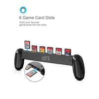 Hand Grip with 6 Game Card Storage Slotsfor Nintendo Switch OLED Console