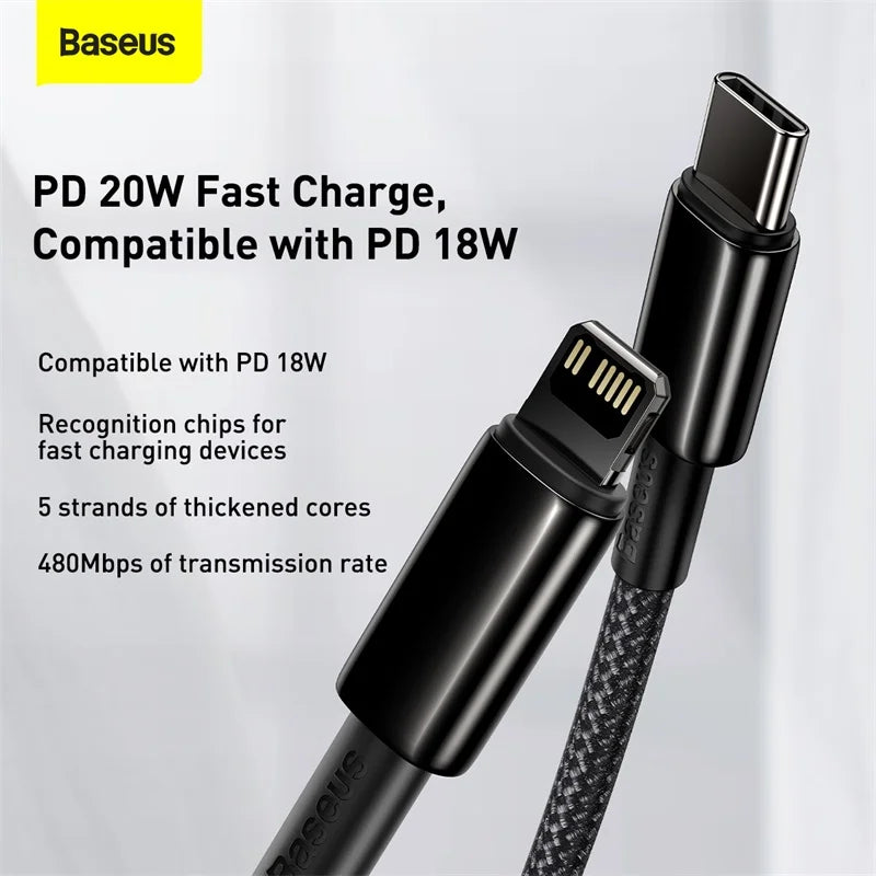 Baseus PD 20W Lightning Data Cable