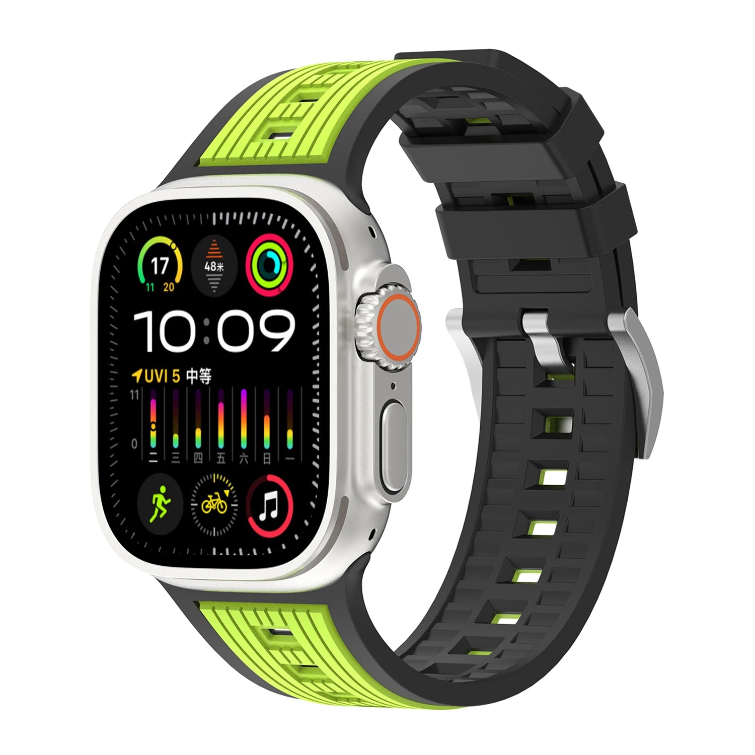 Soft Silicone Sport Strap for Apple Watch