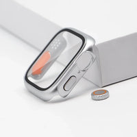 Tempered Glass Protective Film + Case for Apple Watch