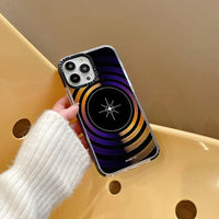 Creative Aura Planet Soft TPU Shockproof Back Case for iPhone 15 Series