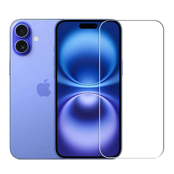 HD Tempered Glass Screen Protector with Lens Film for iPhone 16 Series