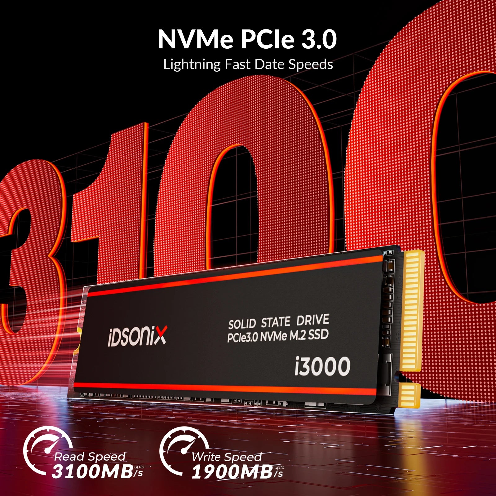 iDsonix NVMe PCIe 3.0 M.2 SSD