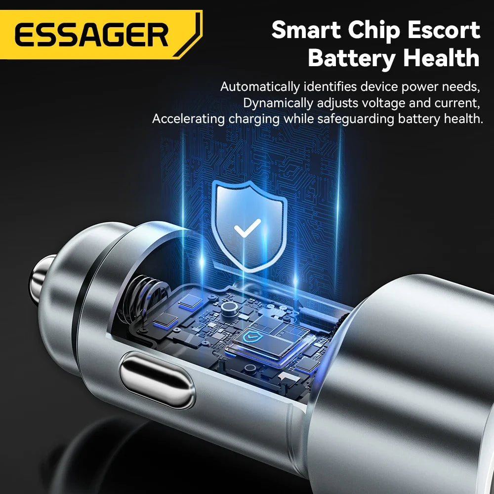 Essager 89W Dual Port Car Charger