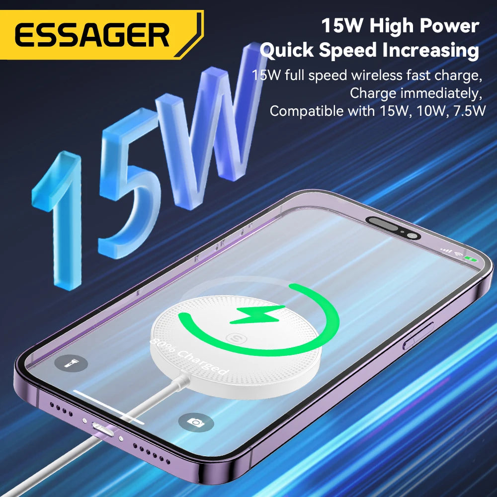 Essager 15W Magnetic Qi Wireless Charger