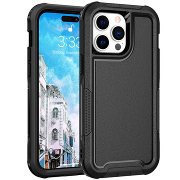 Non-slip Heavy Rugged Armor Shockproof Phone Case for iPhone 15 Series