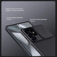 Protective Case with Sliding Camera Shield for Samsung Galaxy S25 Series