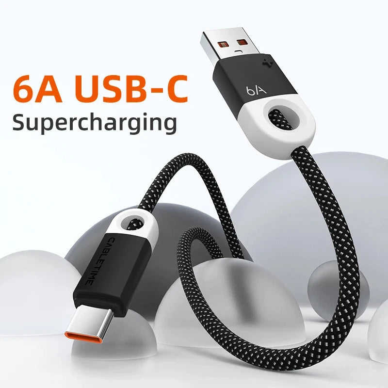 CABLETIME 6A USB-C Fast Charging Cable