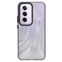 Frosted Transparent Silicone Matte Case for OPPO Reno12 Series