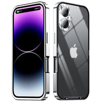 Premium Clear Case with Aluminum Lens Protector for iPhone 16 Series