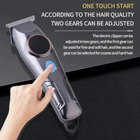 Kemei 643 Rechargeable Electric Hair Trimmer Set