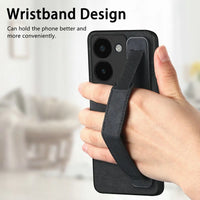 360° Lens Protect Wrist Strap Leather Case for Xiaomi 14 Series