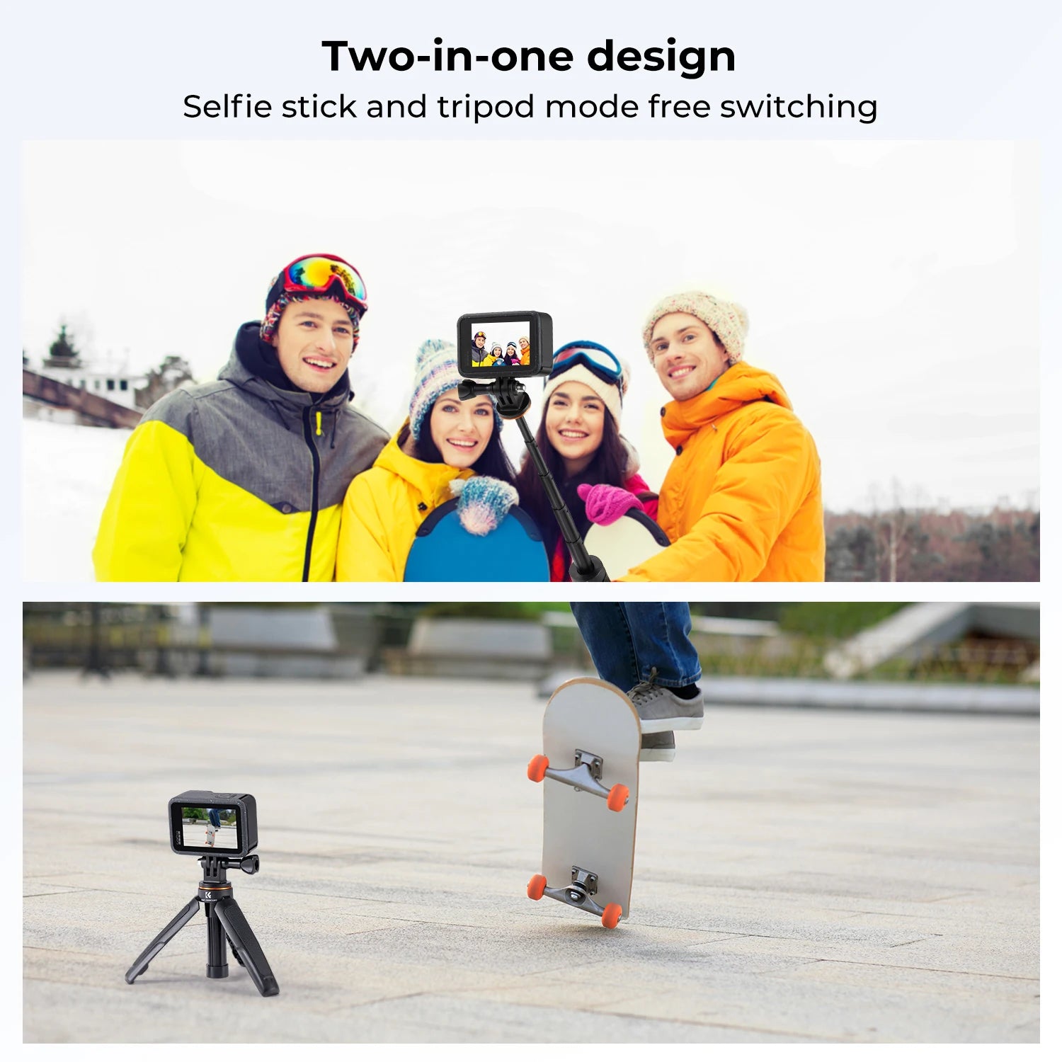 K&F Concept Extendable Selfie Stick Tripod