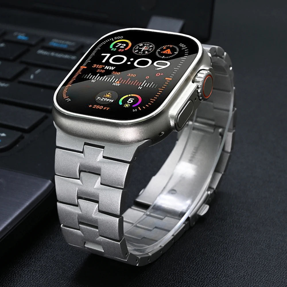 Luxury Stainless Steel Band for Apple Watch