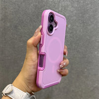 Neon Color Matte MagSafe Bumper Case for iPhone 16 Series