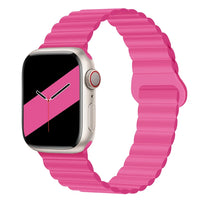 Lightweight Silicone Magnetic Band for Apple Watch