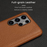 Genuine Leather Phone Case for Samsung Galaxy S24 Series