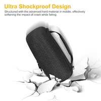 Hard Shell Portable Carry Storage Speaker Case