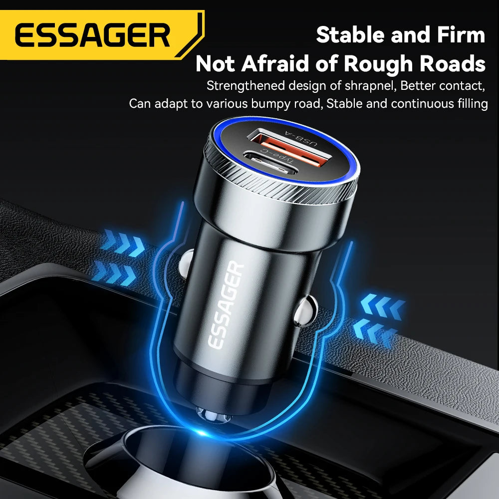 Essager 54W USB Car Charger