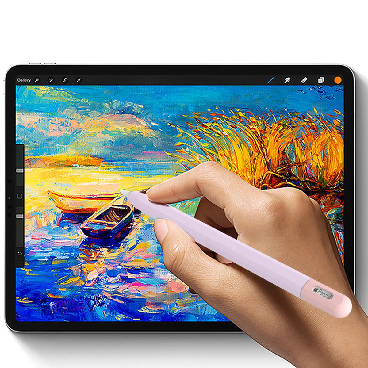 Colorful Liquid Silicone Stylus Pencil Case for Apple Pencil Pro