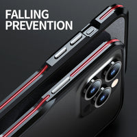 Aluminum Alloy Metal Frame Shockproof Case for iPhone 15 Series