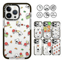 Cute Cartoon Rice Ball Party Soft TPU Shockproof Back Case for iPhone 15 Series